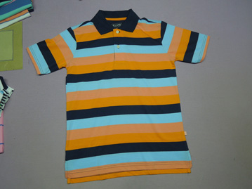 Yarn stripe tshirt